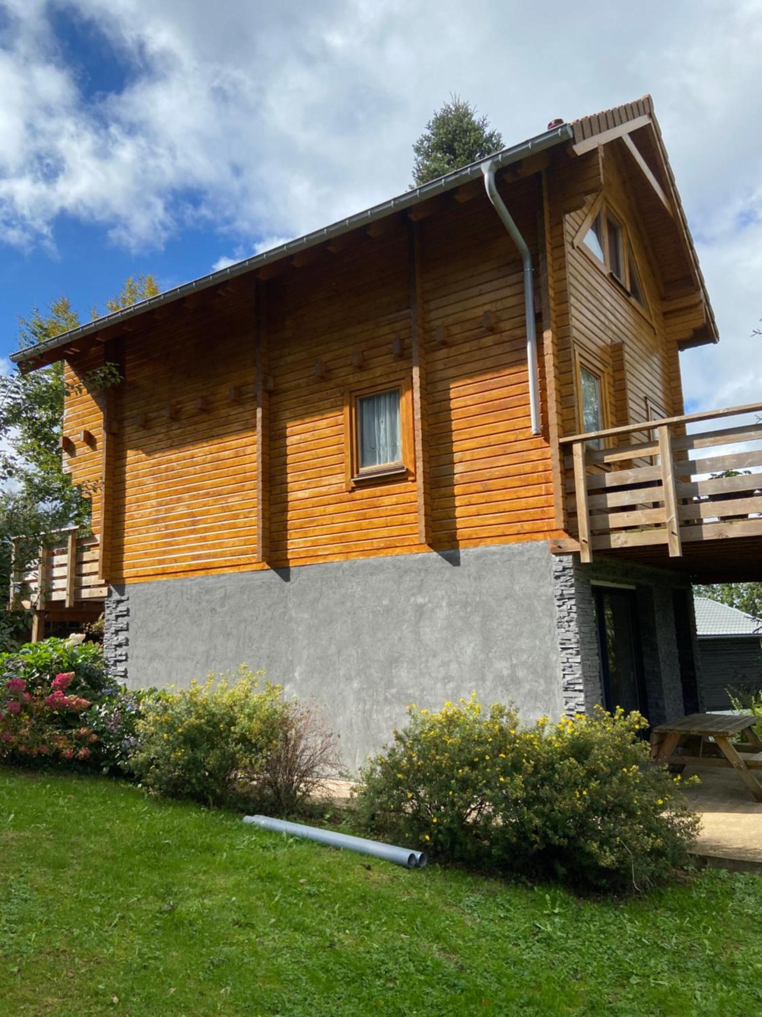 Chalet Chaleureux Avec Cheminee Et Vue Montagne Proche Gerardmer "Mon Beau Sapin" Villa Anould Exteriör bild