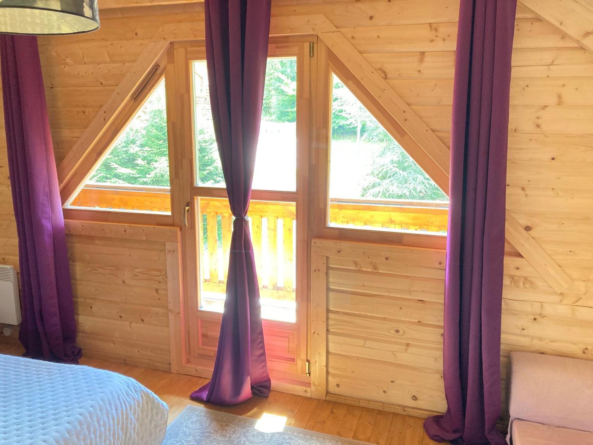 Chalet Chaleureux Avec Cheminee Et Vue Montagne Proche Gerardmer "Mon Beau Sapin" Villa Anould Exteriör bild