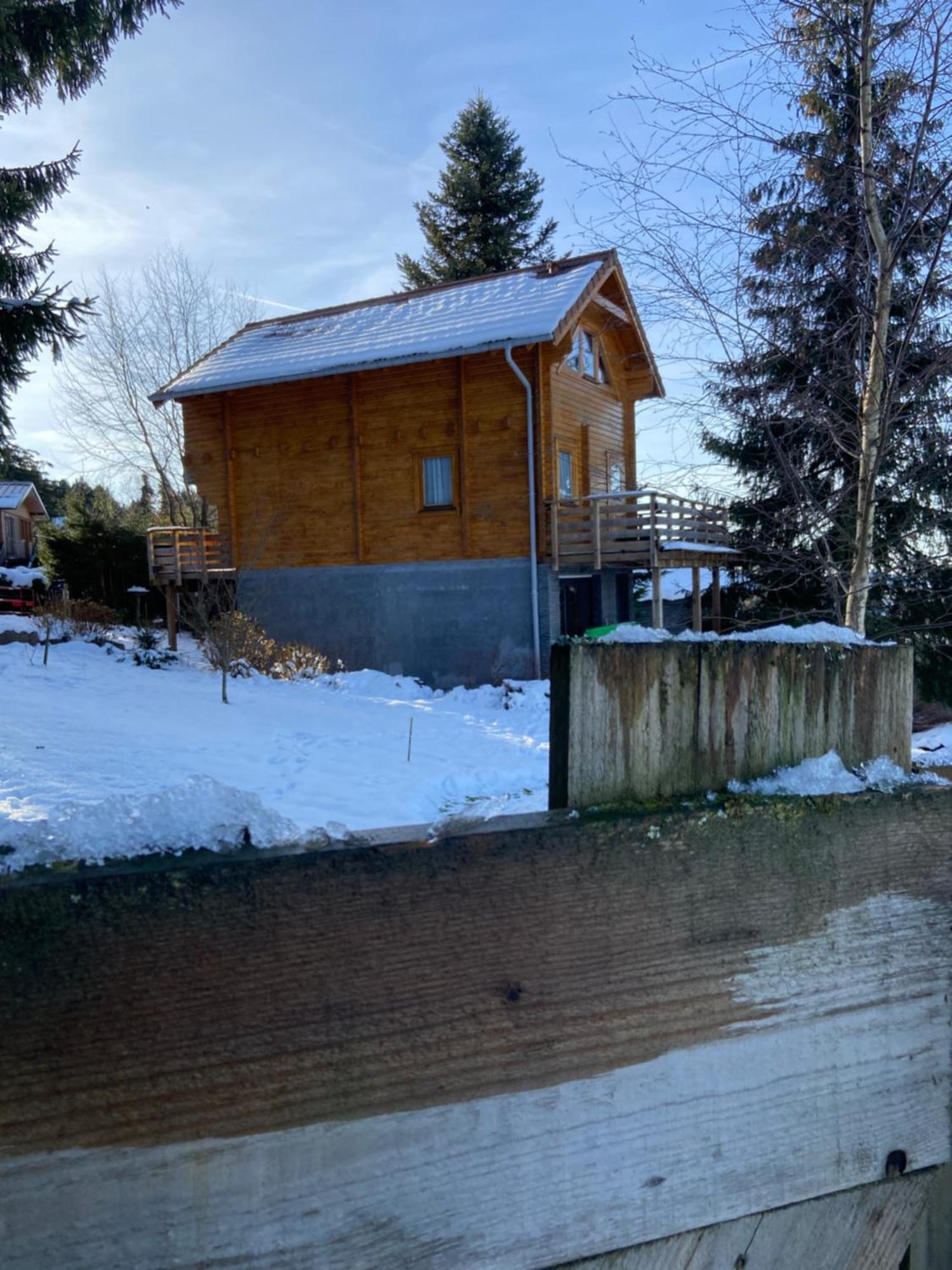 Chalet Chaleureux Avec Cheminee Et Vue Montagne Proche Gerardmer "Mon Beau Sapin" Villa Anould Exteriör bild